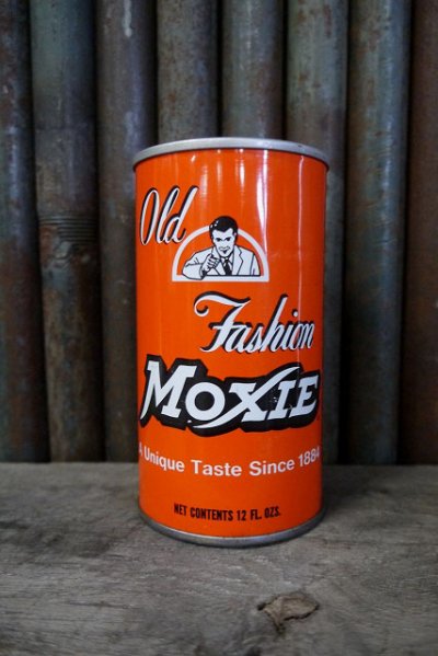 画像1: ビンテージ　Old　Fashion　MOXIE　SODA缶