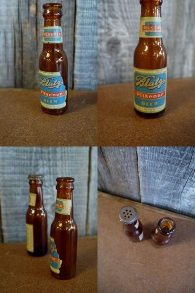 画像2: ビンテージ　Blatz　BEER　 Bottle 　S/P セット