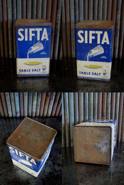 画像3: ビンテージ　SIFTA　TABLE　SOLT缶　