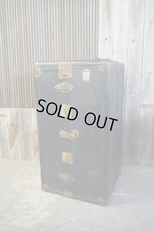 画像1: アンティーク　WHEARY　WARDROBE　大型衣装トランクケース　　(送料込み価格) (1)