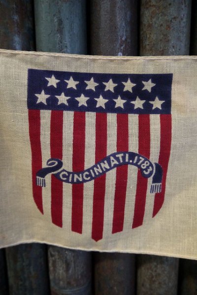 画像2: ビンテージ　Society of the Cincinnati 　ミニ旗
