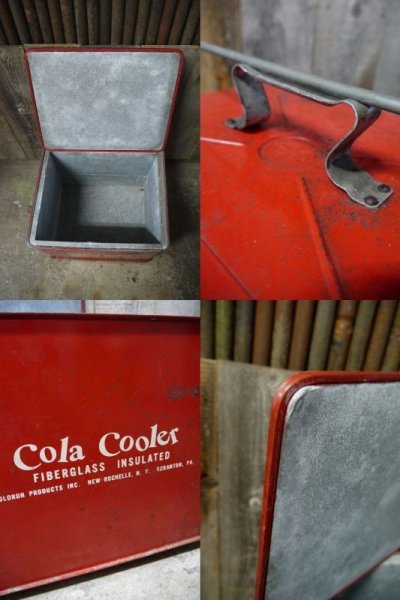 画像2: ビンテージ　Cola　Cooler　クーラーBOX　
