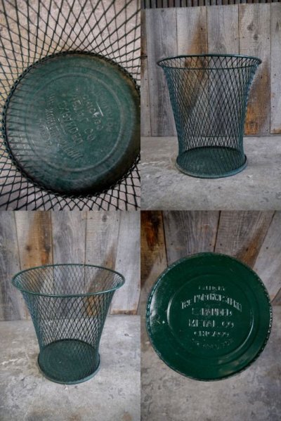 画像3: アンティーク　THE NORTHWASTERN  MESH WASTE BASKET