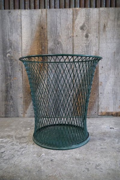 画像1: アンティーク　THE NORTHWASTERN  MESH WASTE BASKET