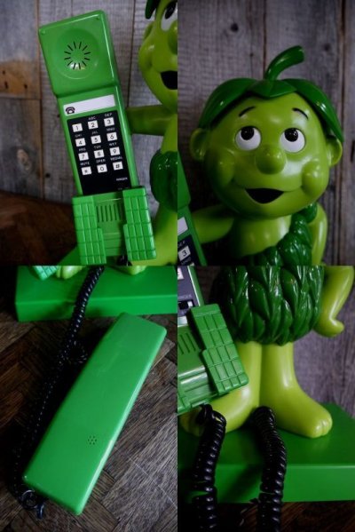 画像1: ビンテージ　Little Green Sprout　電話機