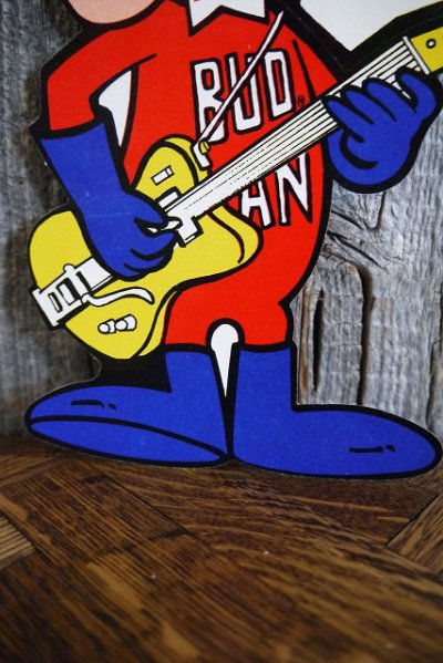 画像2: ビンテージ　BUD　MAN　ステッカー　B