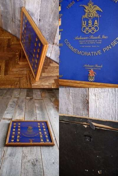 画像2: ビンテージ　1988　OLYLIMPIC　 ANHEUSER BUSCH LIMITED EDITION　PINセット