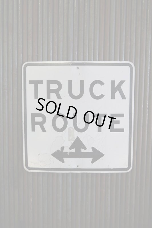画像1: ビンテージ　TRUCK　ROUTE　ロードサイン　 (1)