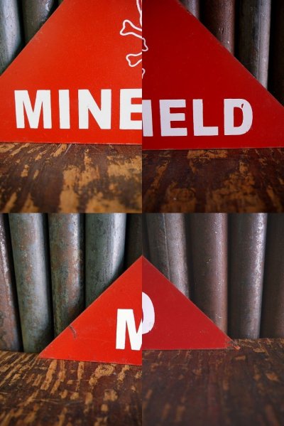 画像2: ビンテージ　D.STOCK　MINEFIELD　サイン