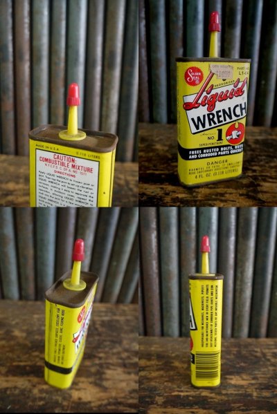 画像2: ビンテージ　Liquid　WRENCH　ミニOIL缶　A