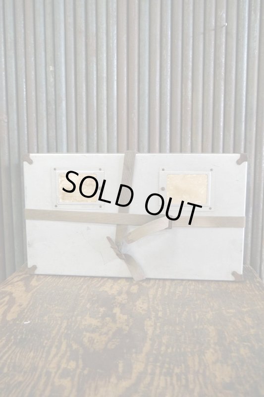 画像1: ビンテージ　アルミファイルケース (1)