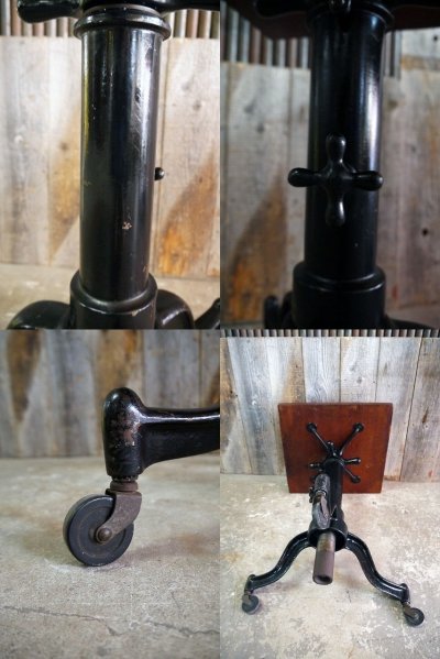 画像3: アンティーク　ADJUSTABLE 　テーブル　
