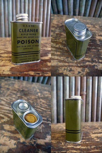 画像2: ビンテージ　D.Stock　U.S　CLEANER　缶　