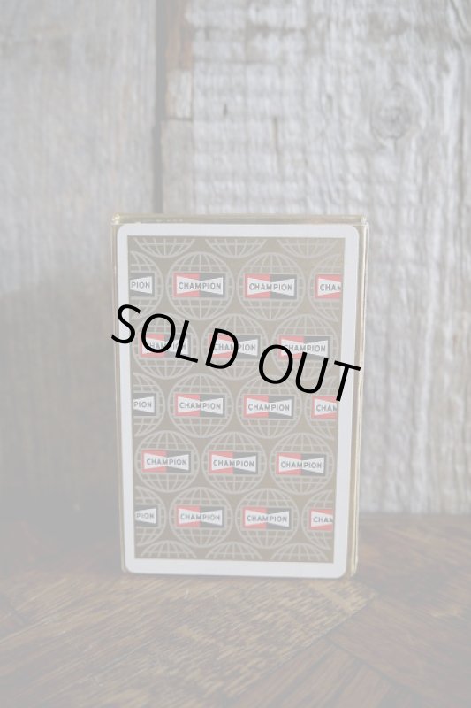 画像1: ビンテージ　D.STOCK　CHAMPION　PLUG　トランプ (1)