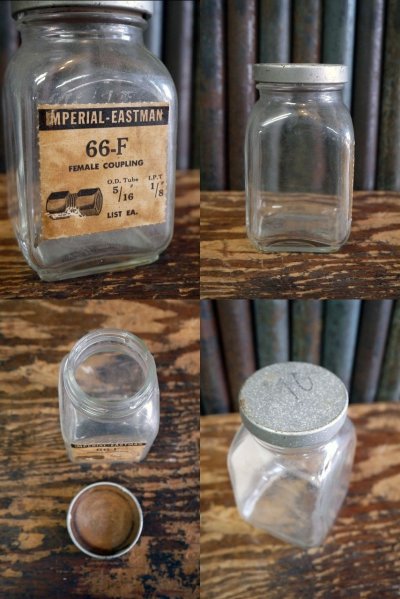画像2: ビンテージ 　IMPERIAL₋EASTMAN　PARTS　ガラス瓶 　A
