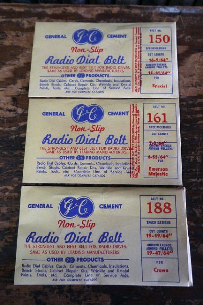 画像2: ビンテージ　D.STOCK　GC　Radio　Dial　Belt　セット