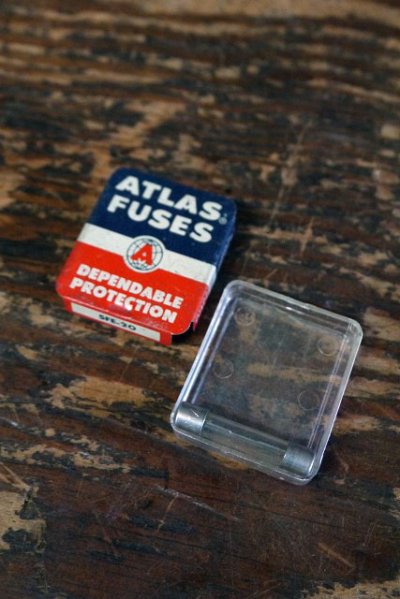 画像1: ビンテージ 　ATLAS　FUSES　ケース