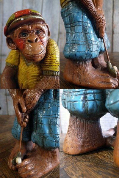 画像2: ビンテージ　Chimpanzee　人形　B