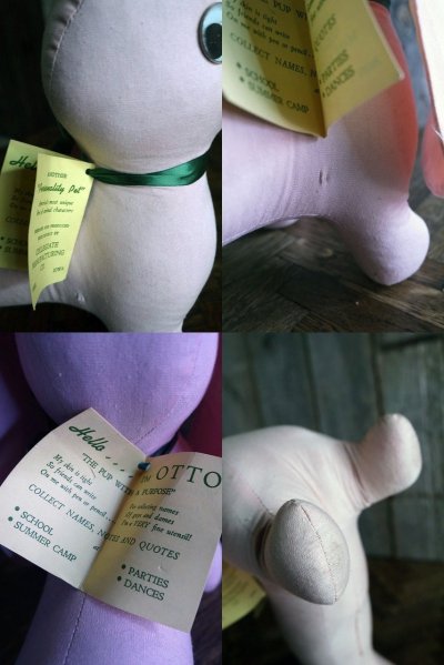 画像3: ビンテージ　OTTO　AUTO GRAPH　 DACHSHUND　ぬいぐるみ　A