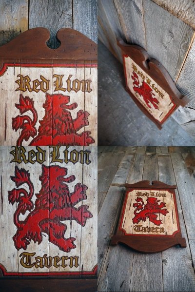 画像2: ビンテージ 　Red　Lion　サイン