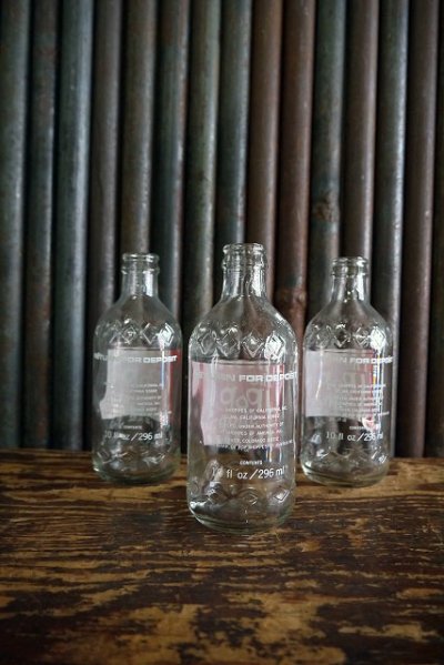 画像1: ビンテージ 　The　POP　Shoppe　ガラス瓶セット　B