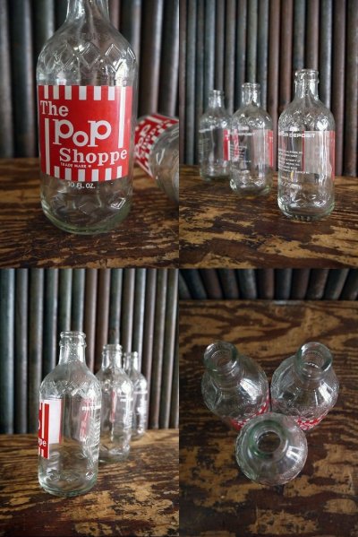 画像2: ビンテージ 　The　POP　Shoppe　ガラス瓶セット　A