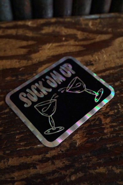 画像1: ビンテージ　SUCK'　UM　UP　ステッカー