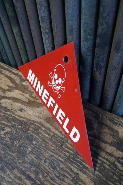 画像2: ビンテージ　D.STOCK　MINEFIELD　サイン　C