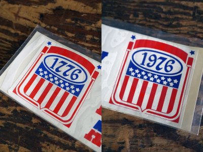 画像1: ビンテージ　HAPPY　BIRTHDAY　AMERICA　ステッカー　B