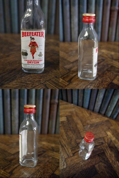 画像2: ビンテージ　BEEFEATER　ミニボトル瓶 