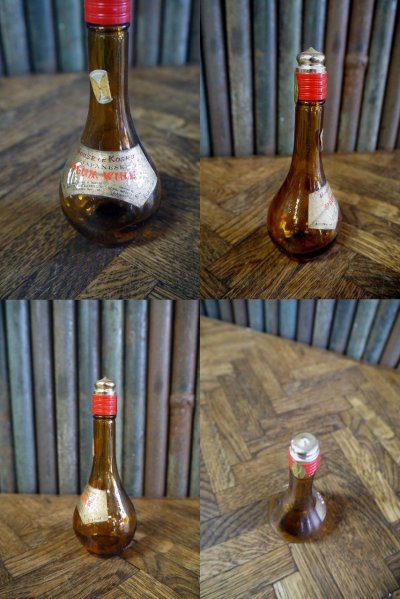 画像2: ビンテージ　PLUM　WINE　ミニボトル瓶 