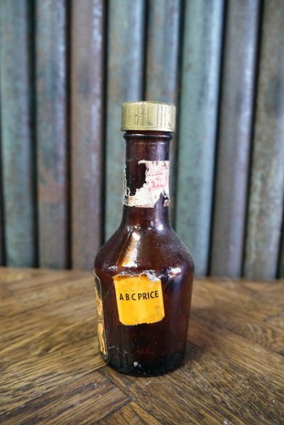 画像1: ビンテージ　KONA　COFFEE　ミニボトル瓶 