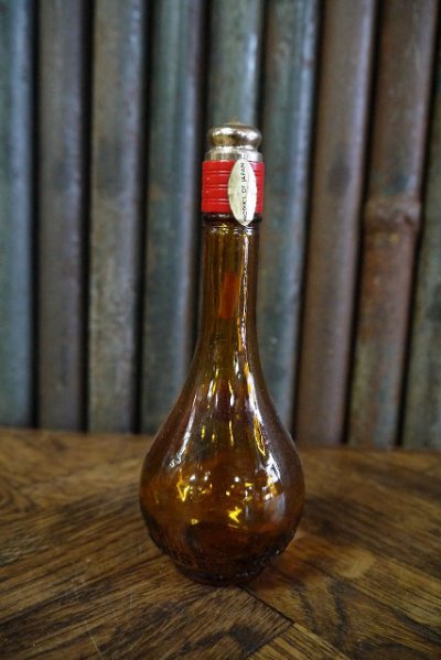 画像1: ビンテージ　PLUM　WINE　ミニボトル瓶 
