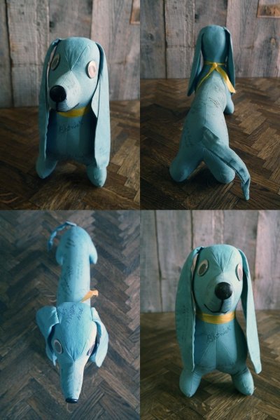 画像2: ビンテージ　OTTO　AUTO GRAPH　 DACHSHUND　ぬいぐるみ　Ｂ