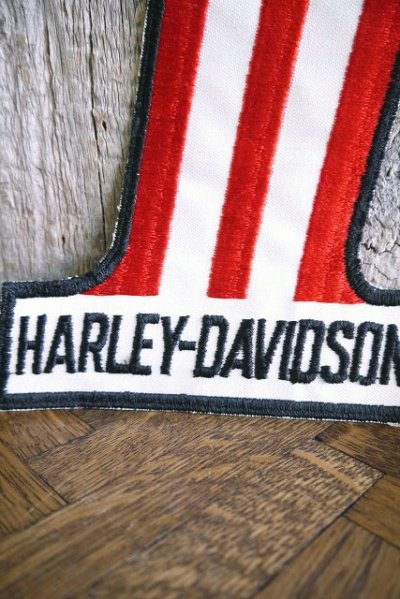 画像2: ビンテージ　HARLEY₋DAVIDSON　大型ワッペン