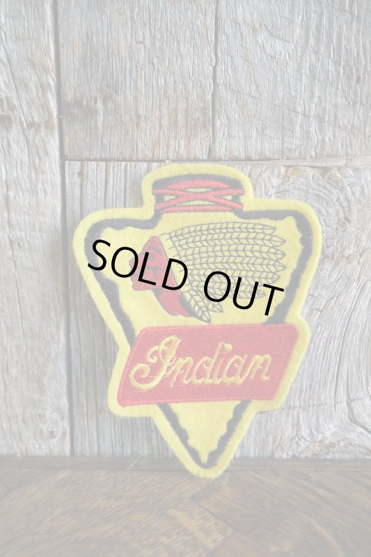 画像1: ビンテージ　Indian　ワッペン (1)