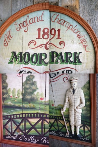 画像1: England Championship Moor Park Golf Club　ウッドサイン