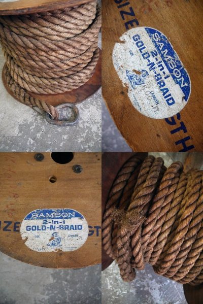 画像2: ビンテージ　SAMSON　ROPE