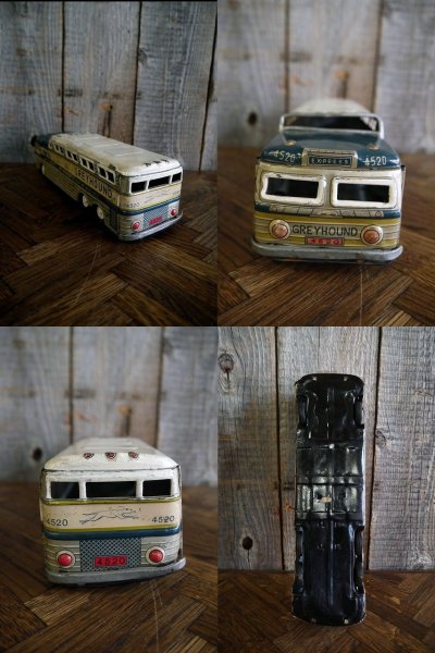画像3: ビンテージ 　Greyhound　Bus　ブリキTOY