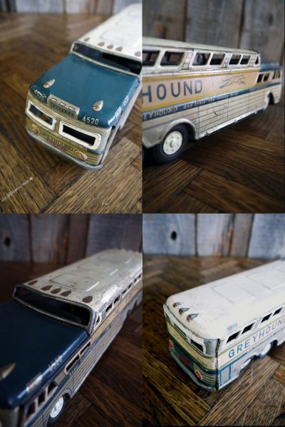 画像2: ビンテージ 　Greyhound　Bus　ブリキTOY