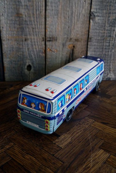 画像1: ビンテージ 　Greyhound　Bus　ブリキTOY