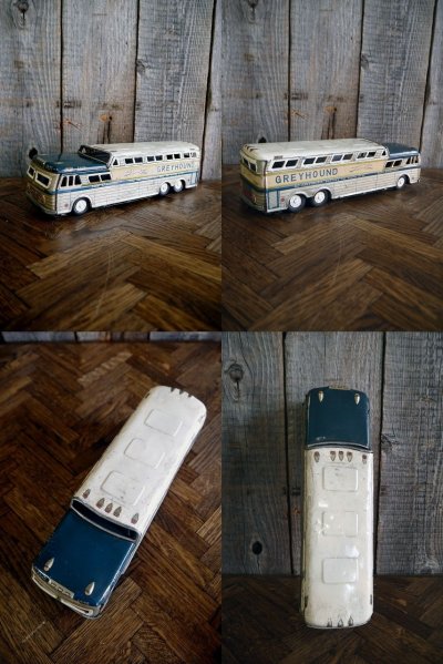 画像1: ビンテージ 　Greyhound　Bus　ブリキTOY