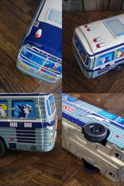 画像2: ビンテージ 　Greyhound　Bus　ブリキTOY