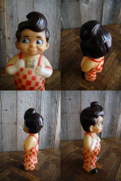 画像2: ビンテージ　BIG　BOY　ソフビ貯金箱　