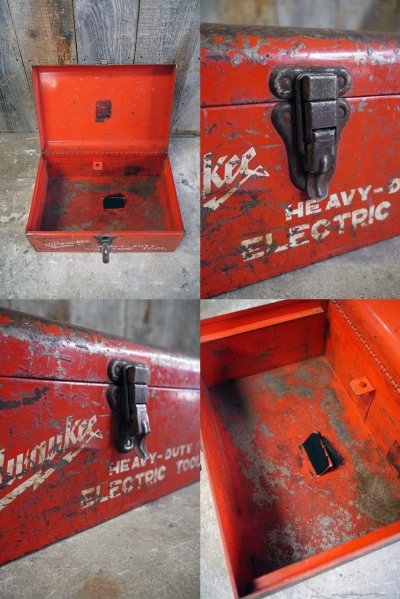 画像2: ビンテージ　Milwaukee　ELECTRIC　TOOL　BOX