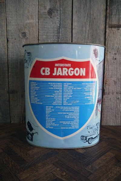 画像1: ビンテージ　Cheinco Trucker CB Radio Jargon　TRASH缶