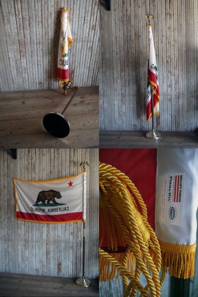 画像1: USA　CALIFORNA　州旗　