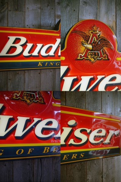 画像1: ビンテージ　Budweiser　ライトサイン