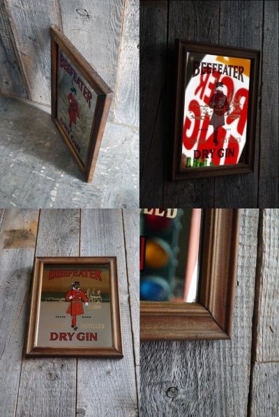 画像2: ビンテージ　BEEFEATER　DRY　GIN　パブミラー　