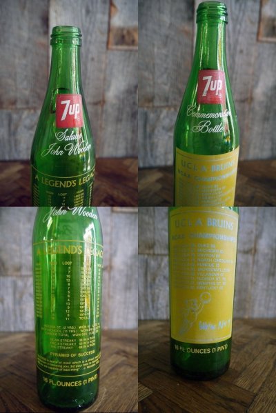 画像2: ビンテージ　７UP×UCLA　BRUINS　ボトル瓶　